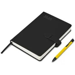 Altitude Enterprise A5 2026 Diary & Zeta Pen Set Yellow